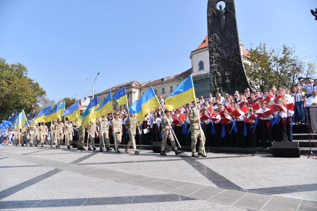 Львівщина разом з усією Україною святкує 27-у річницю Незалежності