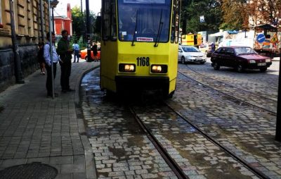 Вулицею Личаківською у Львові поїхав трамвай