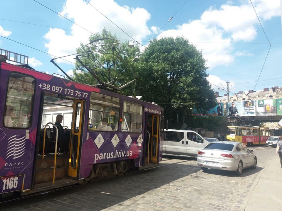 У Львові не курсують трамваї