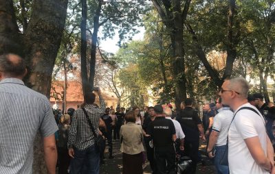 У Львові розігнали провокаторів, які спекулювали на економічні темі (ФОТО)
