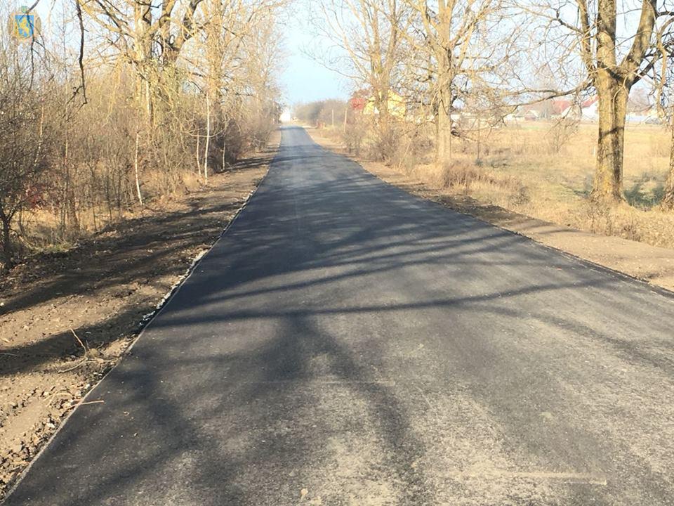 Завершено ремонтні роботи окремих ділянок дороги Ричагів — Мала Горожанка — Вербіж 