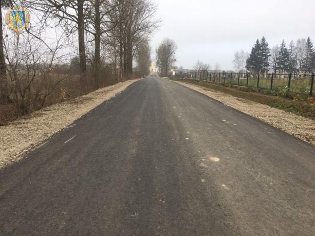 Завершено ремонтні роботи окремих ділянок дороги Ричагів — Мала Горожанка — Вербіж 