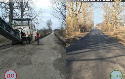 Завершено ремонтні роботи окремих ділянок дороги Ричагів — Мала Горожанка — Вербіж