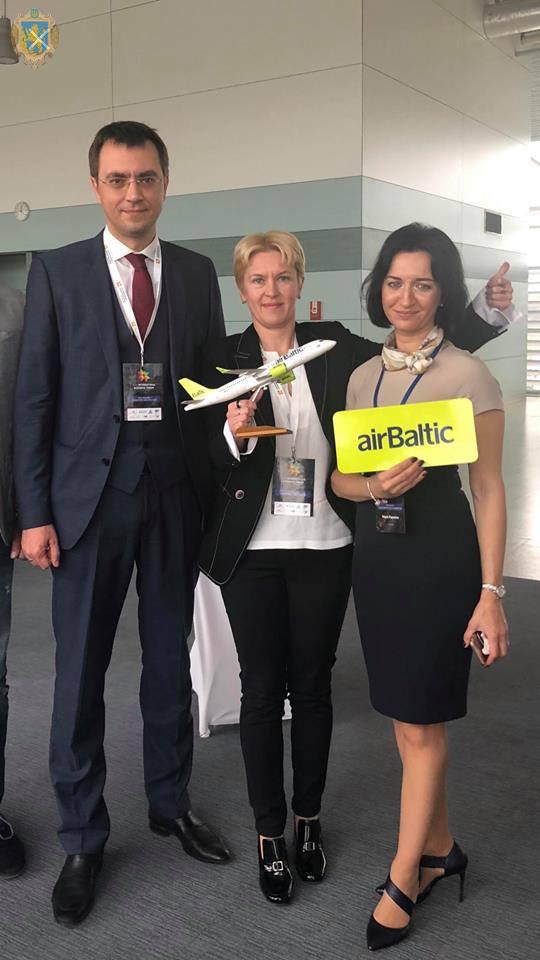 AirBaltic у Львові: аеропорт співпрацюватиме з авіакомпанією задля сполучення з Прибалтикою та Скандинавією