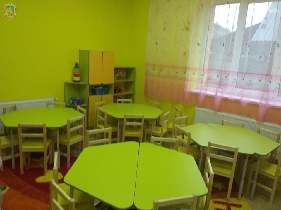 На Старосамбірщині завершили реконструкцію дитячого садочка "Казка". Фото: прес-служба ЛОДА.