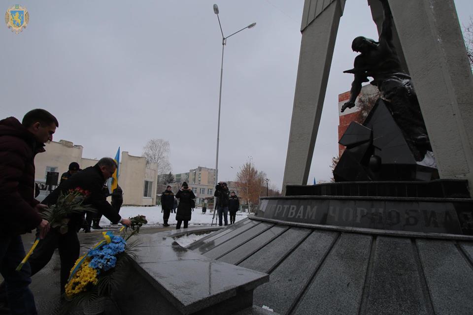 На Львівщині вшанували учасників ліквідації наслідків аварії на ЧАЕС