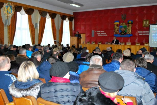 На Дрогобиччині представили Перспективний план розвитку району. Фото: прес-служба ЛОДА.