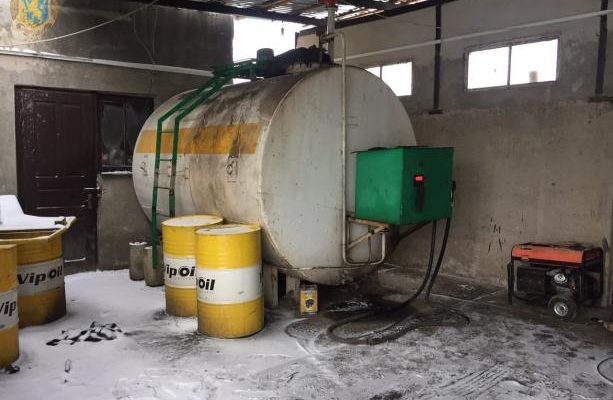 На Львівщині припинили діяльність ще однієї нелегальної АЗС. Фото: прес-служба ЛОДА.