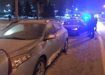 У Львові нетверезий водій вчинив аварію. Фото Варта-1