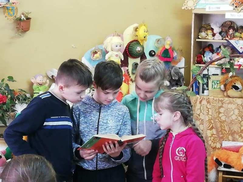 На Львівщині для дітей влаштували день читання 