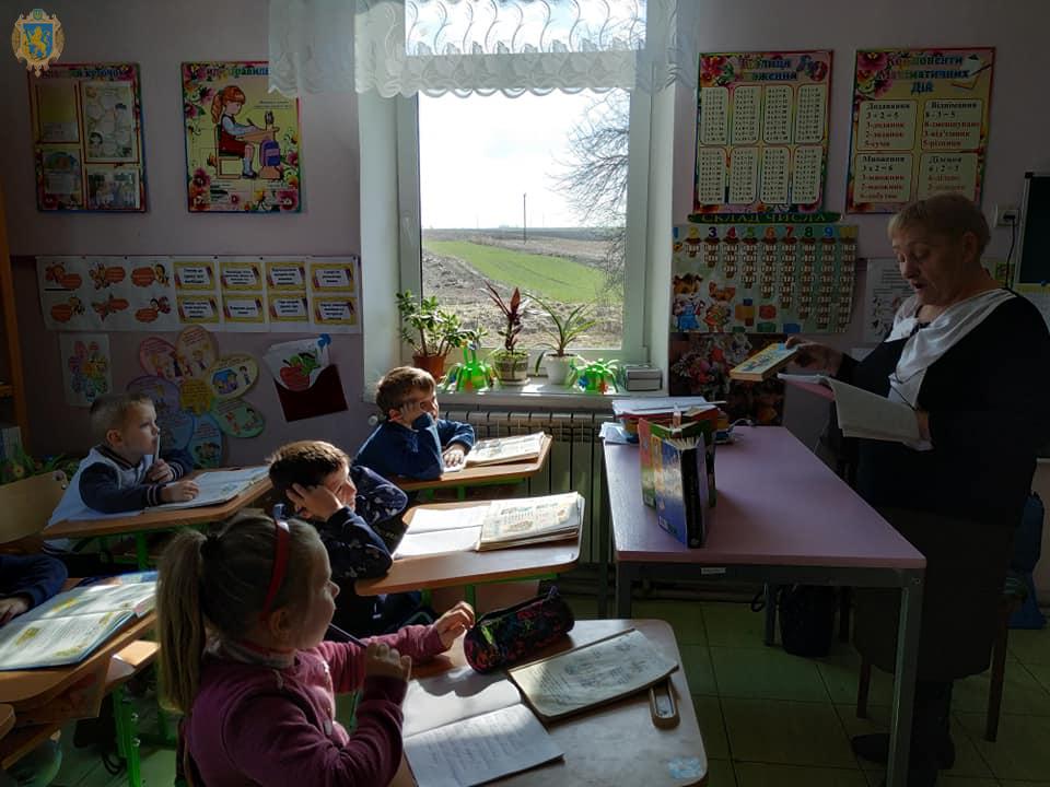 На Львівщині для дітей влаштували день читання 
