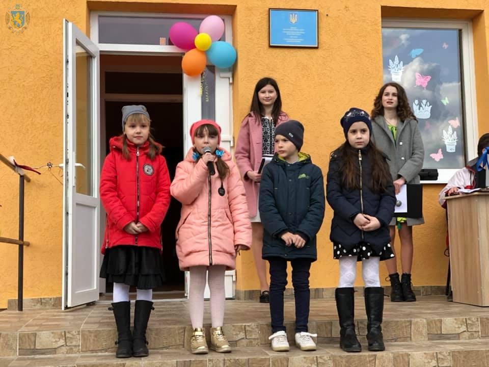 У Кам’янка-Бузькому районі відкрили новий дитсадок на 50 дітей