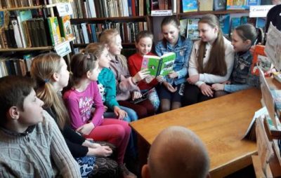 На Львівщині для дітей влаштували день читання