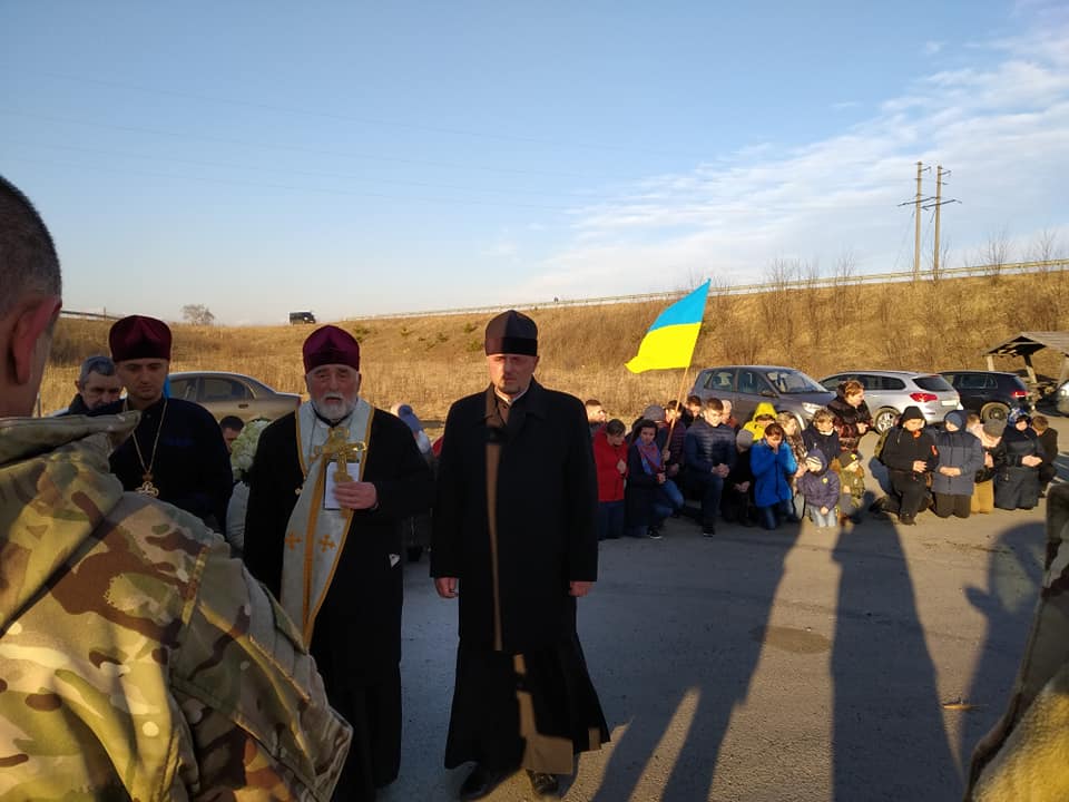 Рясне зустріло Героя України Богдана Слободу. Фото: Уляна Ганусяк.