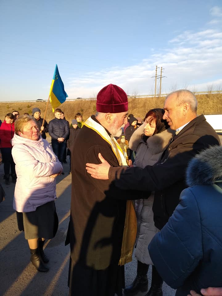 Рясне зустріло Героя України Богдана Слободу. Фото: Уляна Ганусяк.