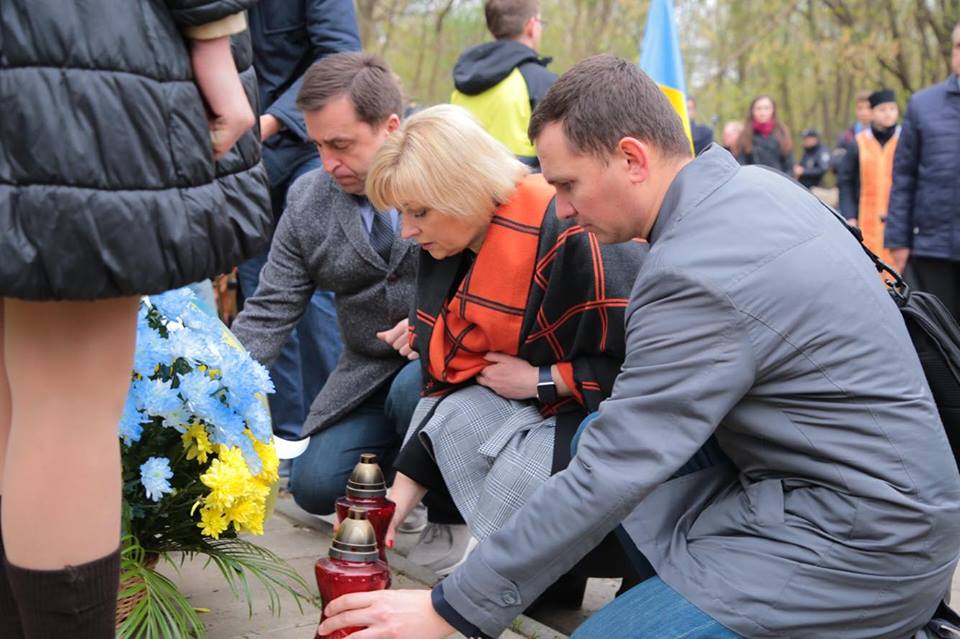 На Львівщині вшанували пам’ять жертв нацистських концтаборів .Фото: ЛОР.