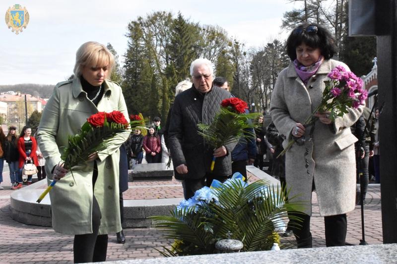 На Личакові вшанували пам'ять Бориса Возницького. Фото: прес-служба ЛОДА.