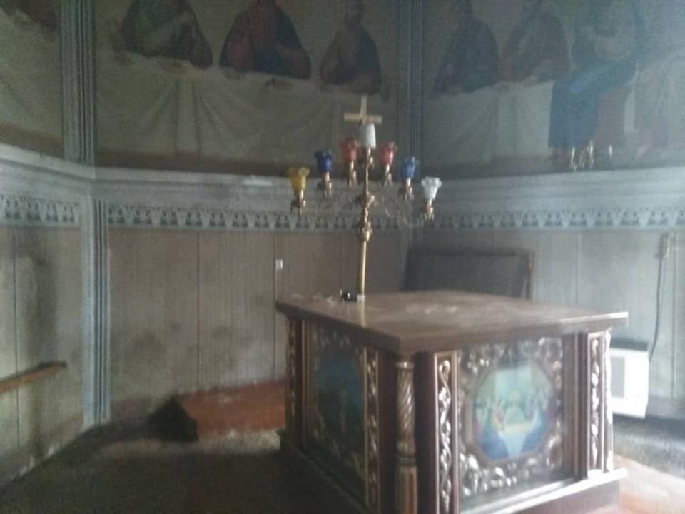 На Львівщині горіла церква