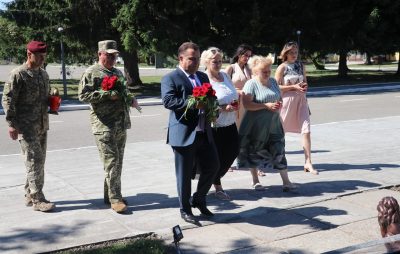 На Львівщині Полторак відвідав 80 окрему десантно-штурмову бригаду