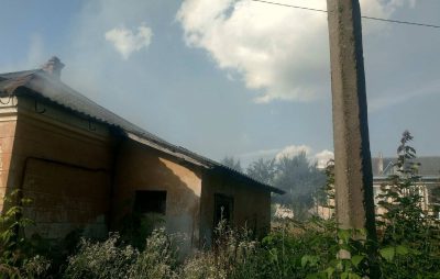 На Миколаївщині згорів колишній дитячий садочок