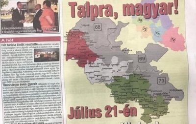 У ЗМІ рУ ЗМІ розмістили частину Закарпатської області у кольорах угорського національного прапораозмістили частину Закарпатської області у кольорах угорського національного прапора