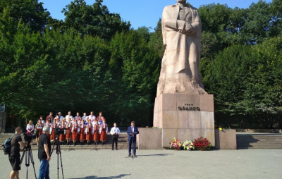 У Львові відзначають163-річчя від дня народження Івана Франка