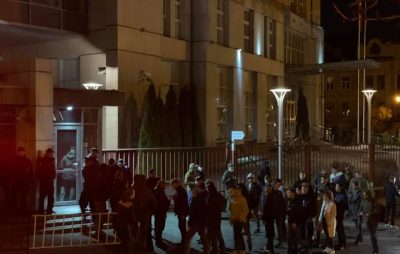 У Львові відбувається акція підтримки затриманого у Польщі учасника АТО. Фото: Варта1.