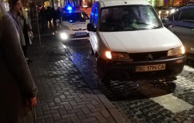 У центрі Львова затримали п’яного водія