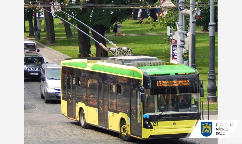 Відсьогодні тролейбуси № 33 зупинятимуться на зупинці «Шевченківська РА». Фото: ЛМР.