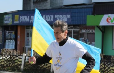 Новояворівськ приєднався до бігового патріотичного марафону. Фото: Новоявоірвська міська рада.