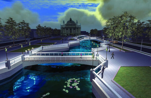 У Львівській Політехніці розробили проект розкриття штучної Полтви на проспекті Свободи