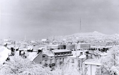 Виглядав Львів зимою 60 років тому. Фото: Юліан Дорош