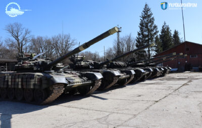 Львівський бронетанковий завод передав військовим модернізовані танки. Фото: Укроборонпром