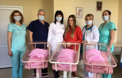У Львівському перинатальному центрі у квітні народилося сім двієнь та дві трійні
