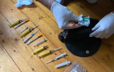 На Львівщині затримали наркодилера відразу після збуту «метадону». Фото: Нацполіція