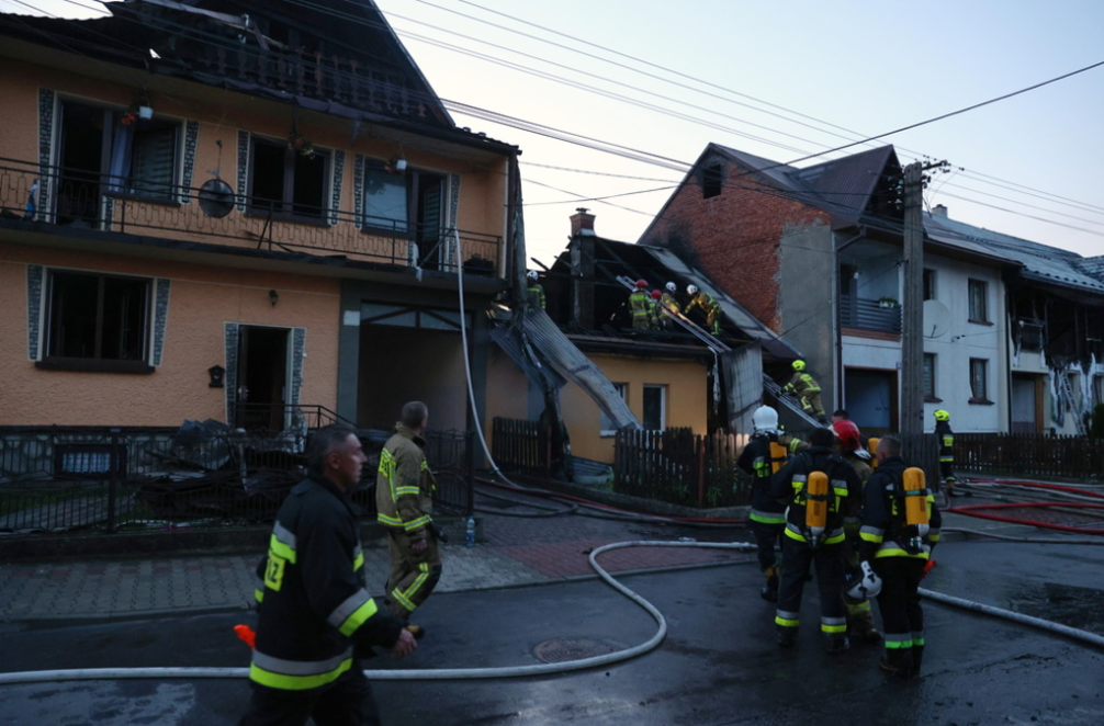 У Польщі внаслідок великої пожежі у селі постраждали більше 40 будівель