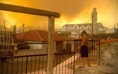 Кіпр потерпає від найсильнішої за десятиліття лісової пожежі