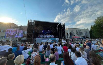 У Новояворівську відбувся Міжнародний фестиваль сучасної української пісні «Молода Галичина». Фото: ЛОДА