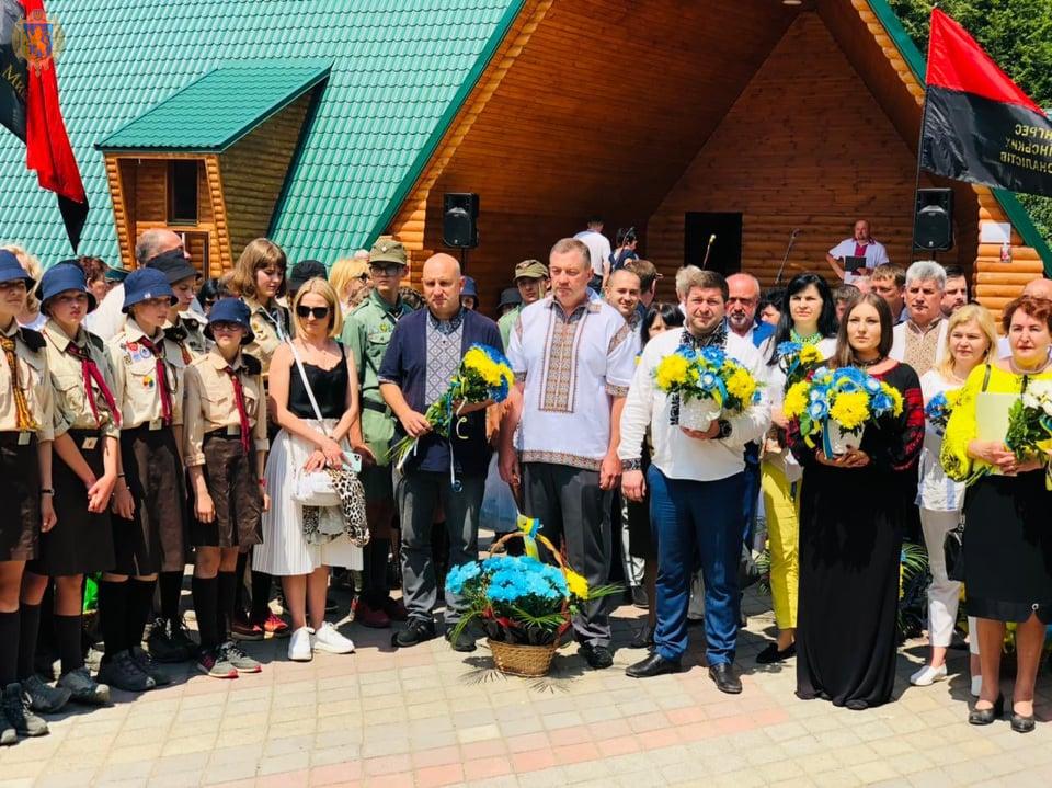 На Львівщині відзначили 77-річчя створення Української Головної Визвольної Ради. Фото: Львівська ОДА