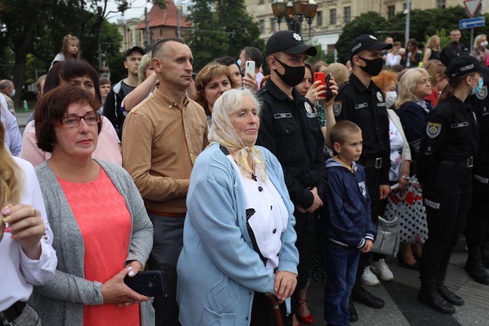 У Львові відбулись урочистості з нагоди Дня поліції. Фото: ЛМР