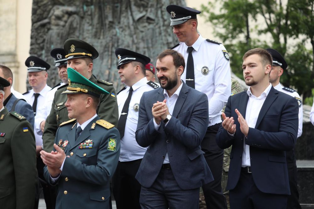 У Львові відбулись урочистості з нагоди Дня поліції. Фото: ЛМР