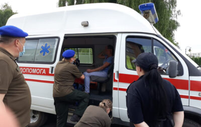 На Львівщині поліцейські врятували жінці життя