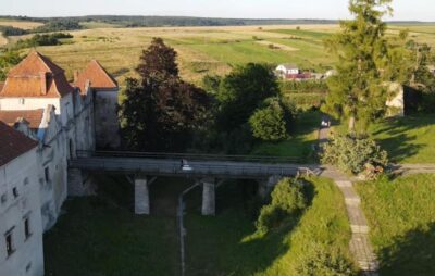 Поблизу Свіржського замку вітер повалив 200-річну липу. Фото: Ігор Зінкевич