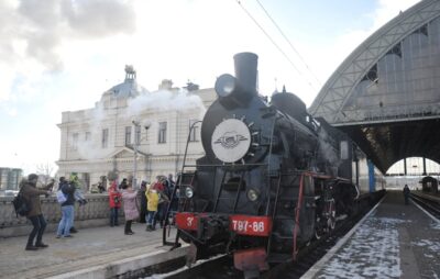 На свята курсуватиме ретро-потяг Львів-Брюховичі