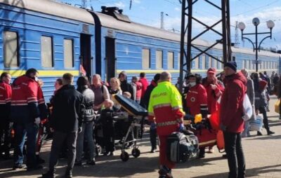 До Львова з Краматорська потягом евакуювали майже 2,5 тисячі людей