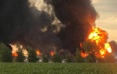 Ракетний удар по нафтобазі в Новомосковському районі забрав життя трьох людей
