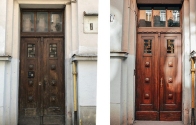 У Львові відновили браму у будинку на вулиці Стецька