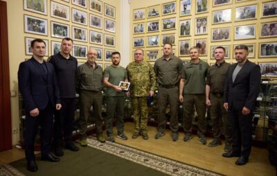 Зеленський відвідав Національну академію сухопутних військ імені гетьмана Петра Сагайдачного