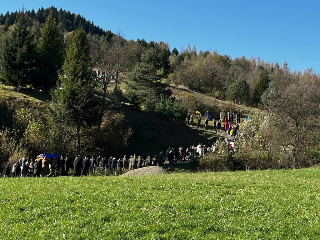 У Східницькій громаді провели в останню путь Героя Івана Герб’яка