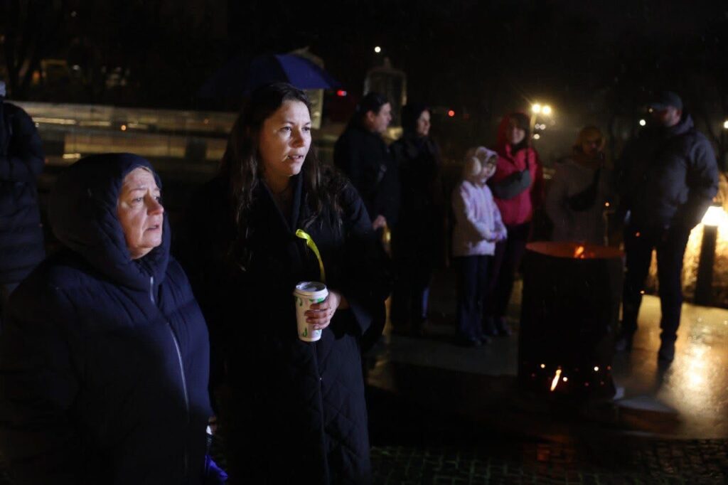 У Львові запалили ватру